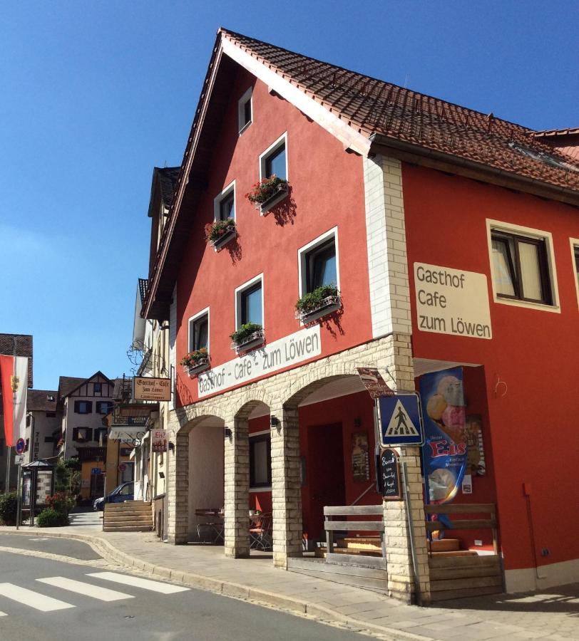 Gasthof Zum Loewen Gössweinstein Exterior foto